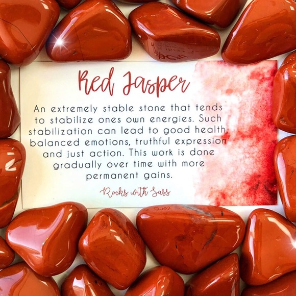 River Red Jasper & Garnets 2.6” Sterling Silver 9.25 - Picture 2 of 2